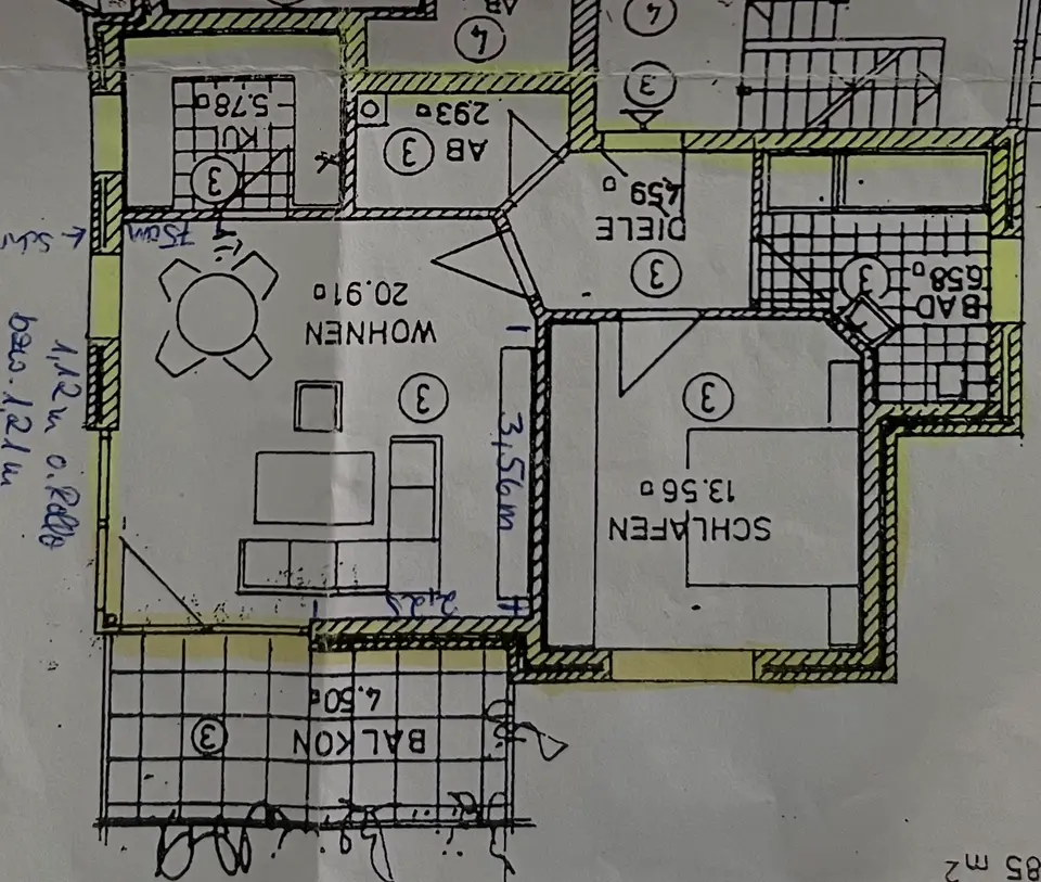 3 Zimmer Wohnung mit 59 m² in Detmold – Bild 9
