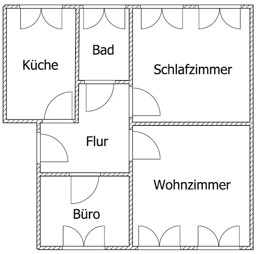 3 Zimmer Wohnung mit 59 m² in Marl – Bild 4