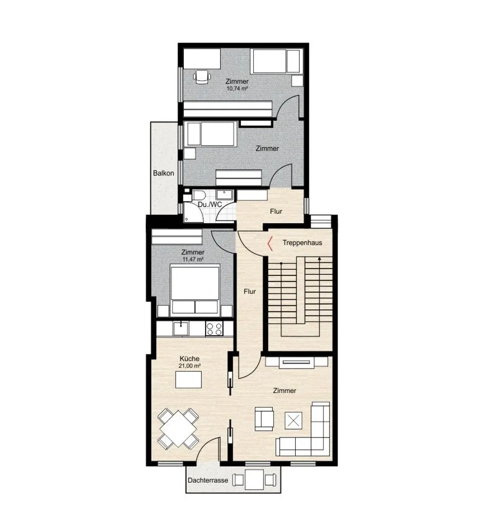 4 Zimmer Wohnung mit 105 m² in Bremen – Bild 10