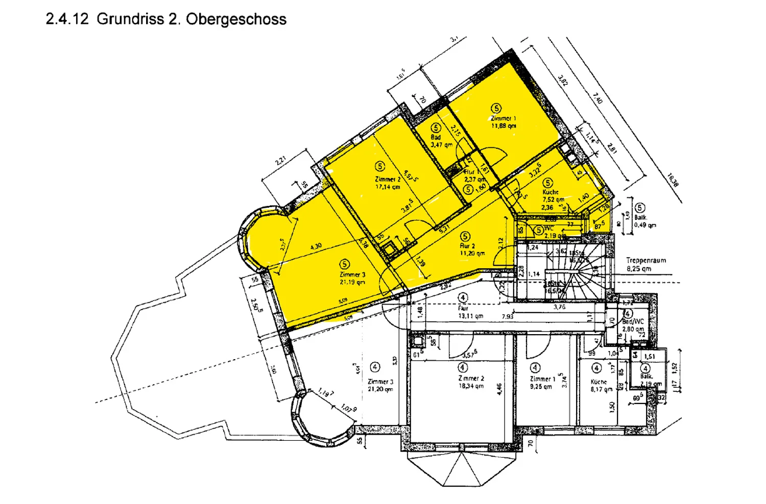 3 Zimmer Wohnung mit 77 m² in Stuttgart – Bild 3