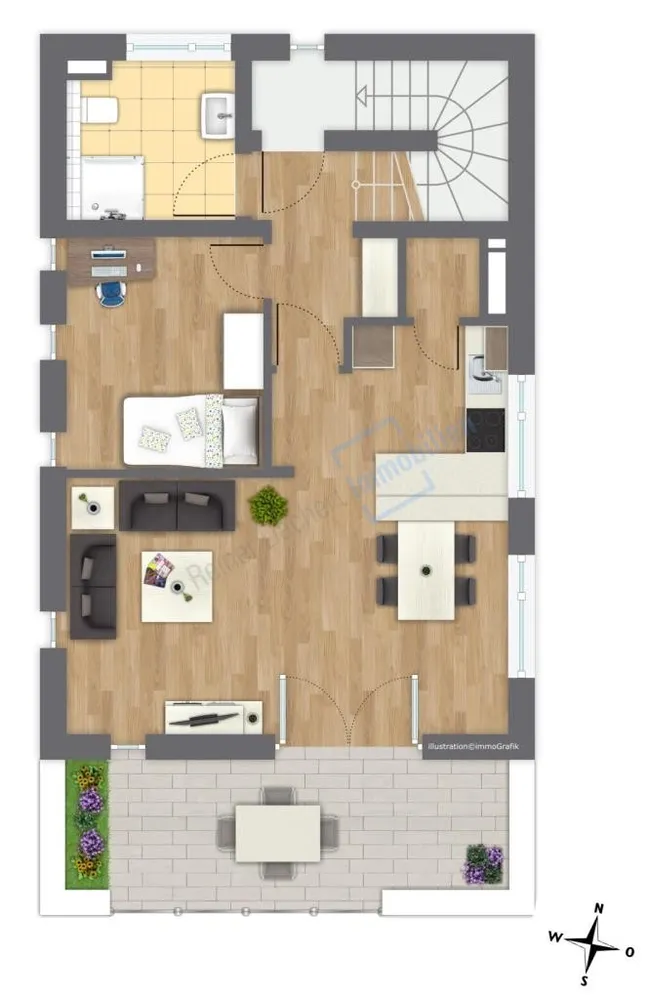 3 room apartment with 91 m² in Darmstadt – Photo 8