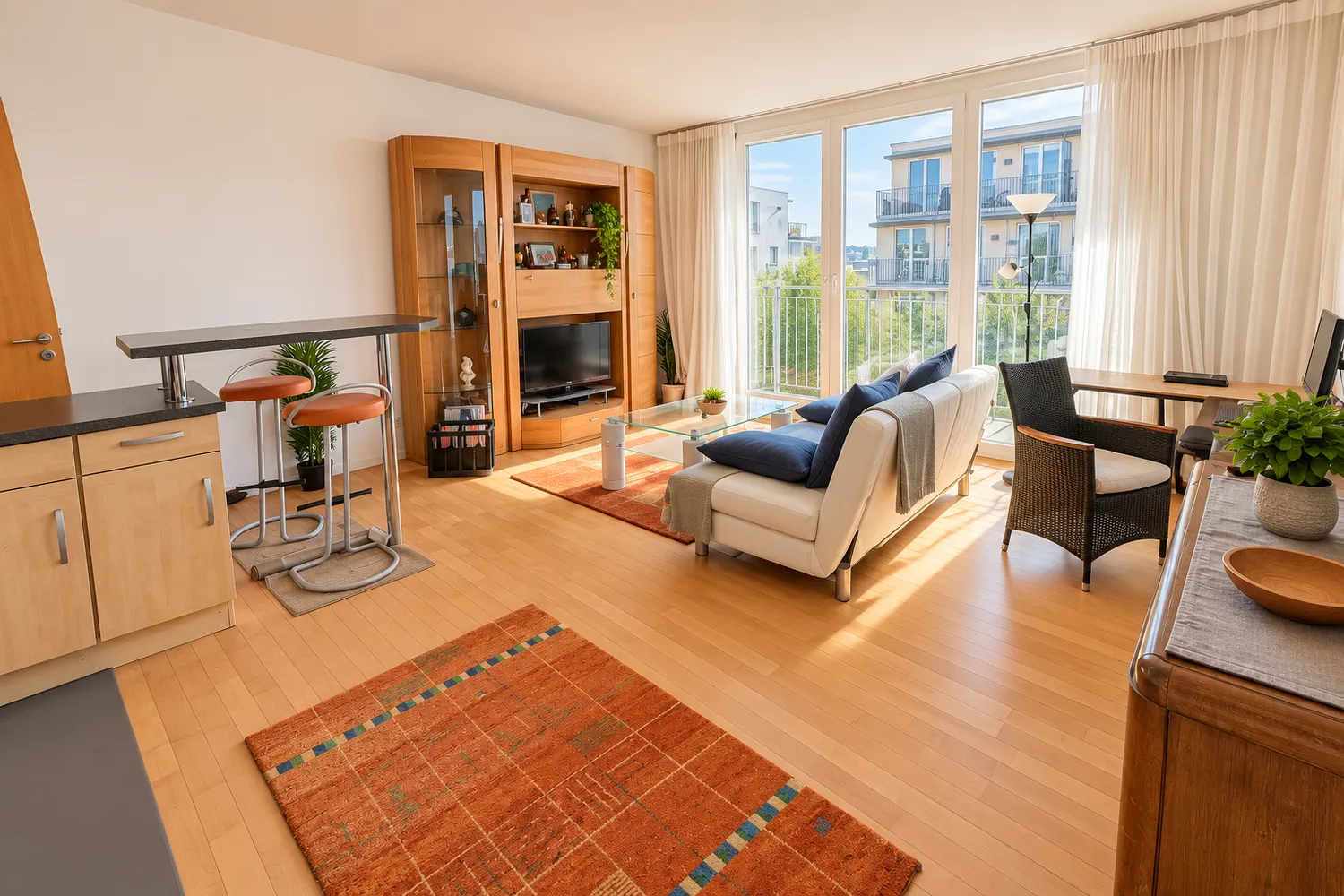 2 room apartment with 60 m² in Frankfurt am Main – Photo 1