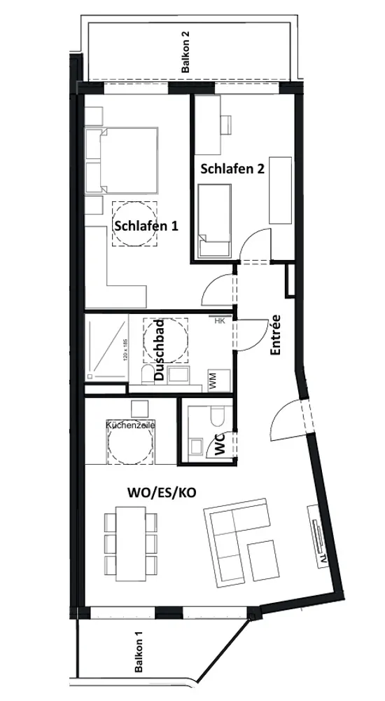 3 room apartment with 86 m² in Berlin – Photo 5