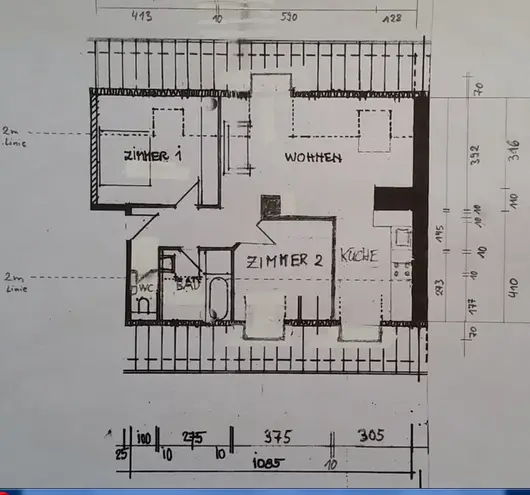 3 room apartment with 81 m² in Augsburg – Photo 7