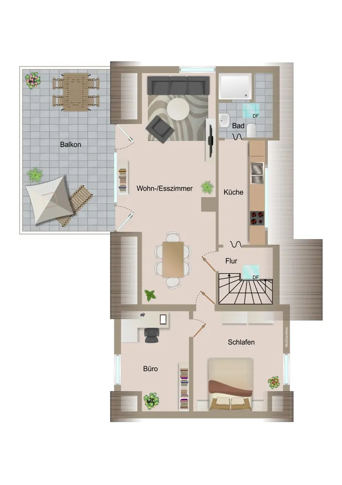 3 Zimmer Wohnung mit 64 m² in Heide – Bild 9