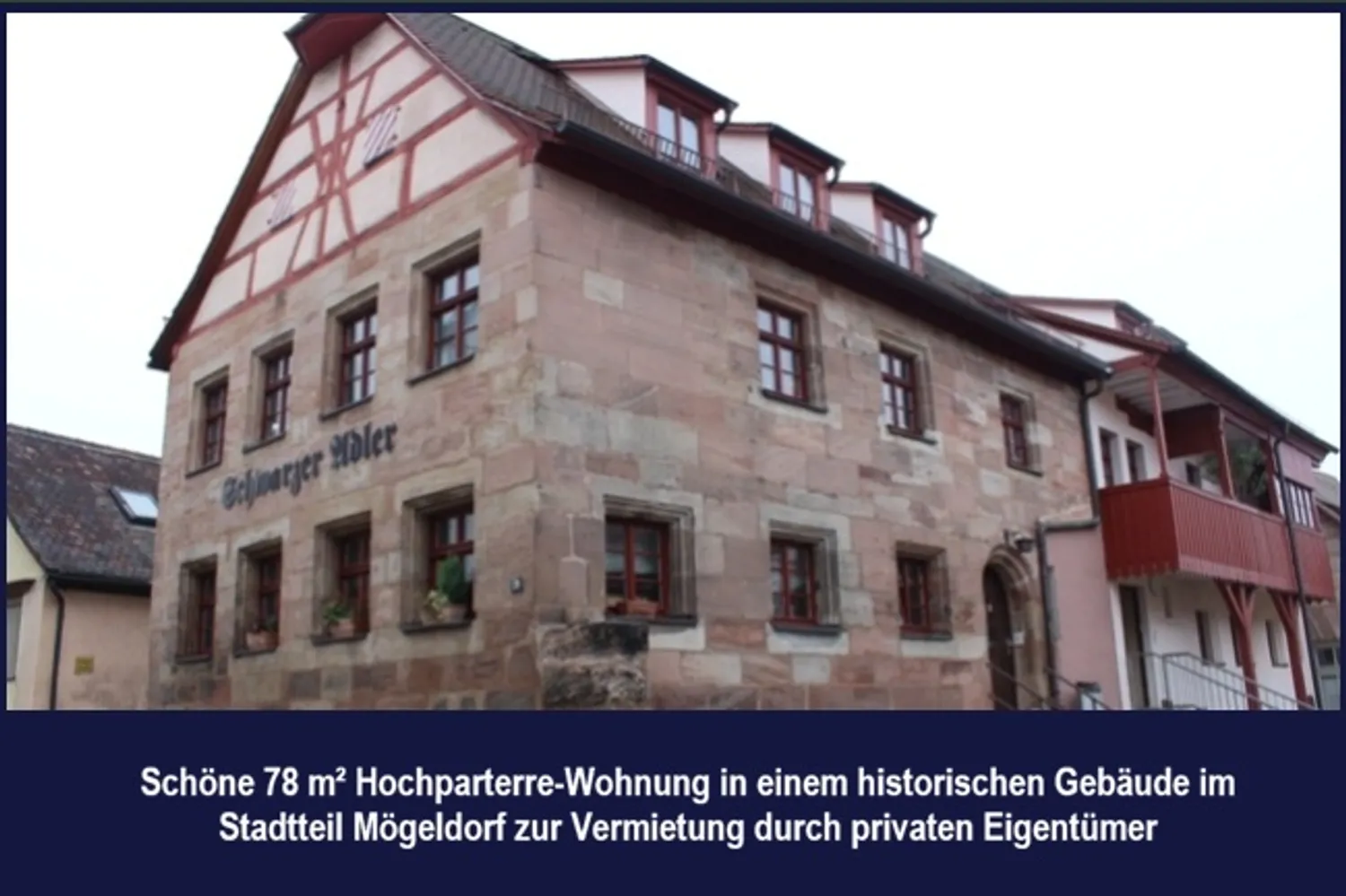 2 Zimmer Wohnung mit 78 m² in Nürnberg – Bild 1