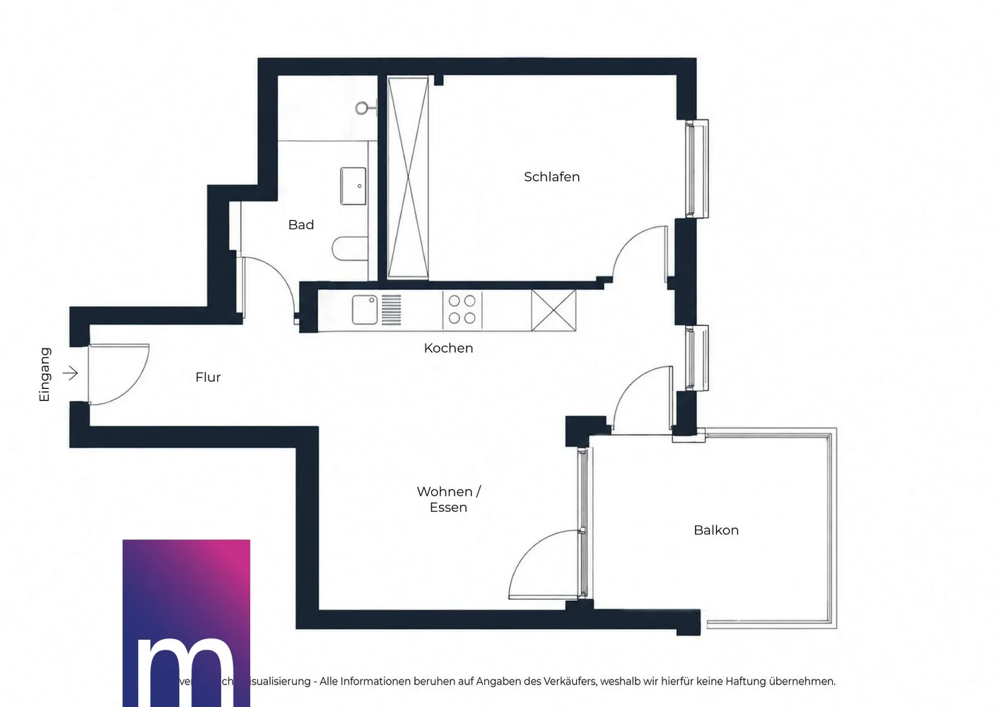 2 Zimmer Wohnung mit 46 m² in Kirchheim unter Teck – Bild 5