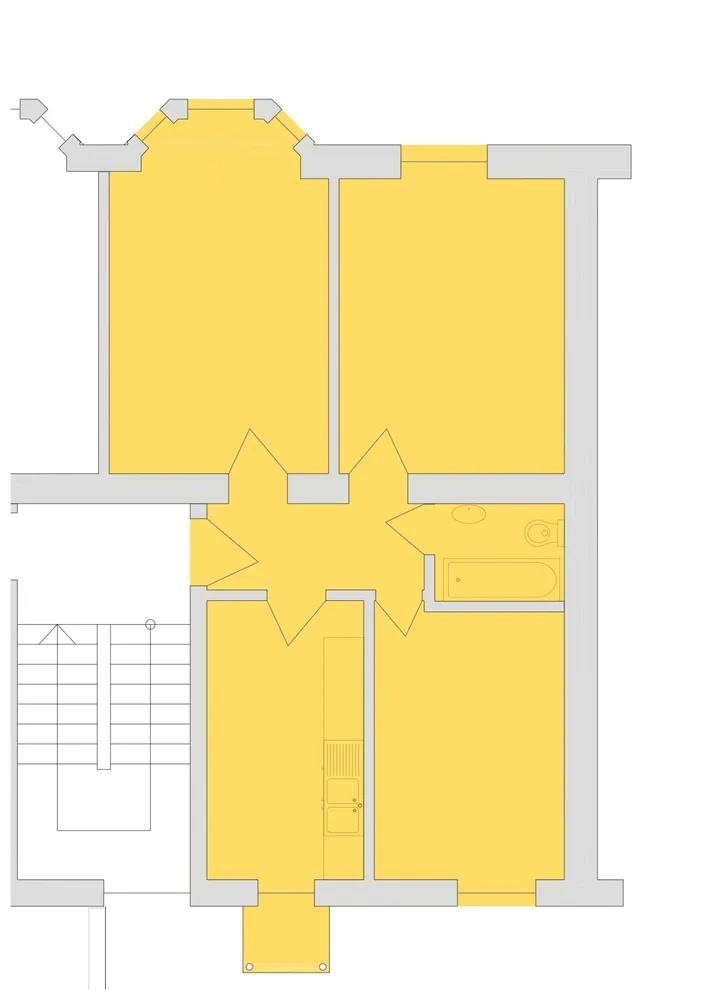 3 room apartment with 63 m² in Augsburg – Photo 3