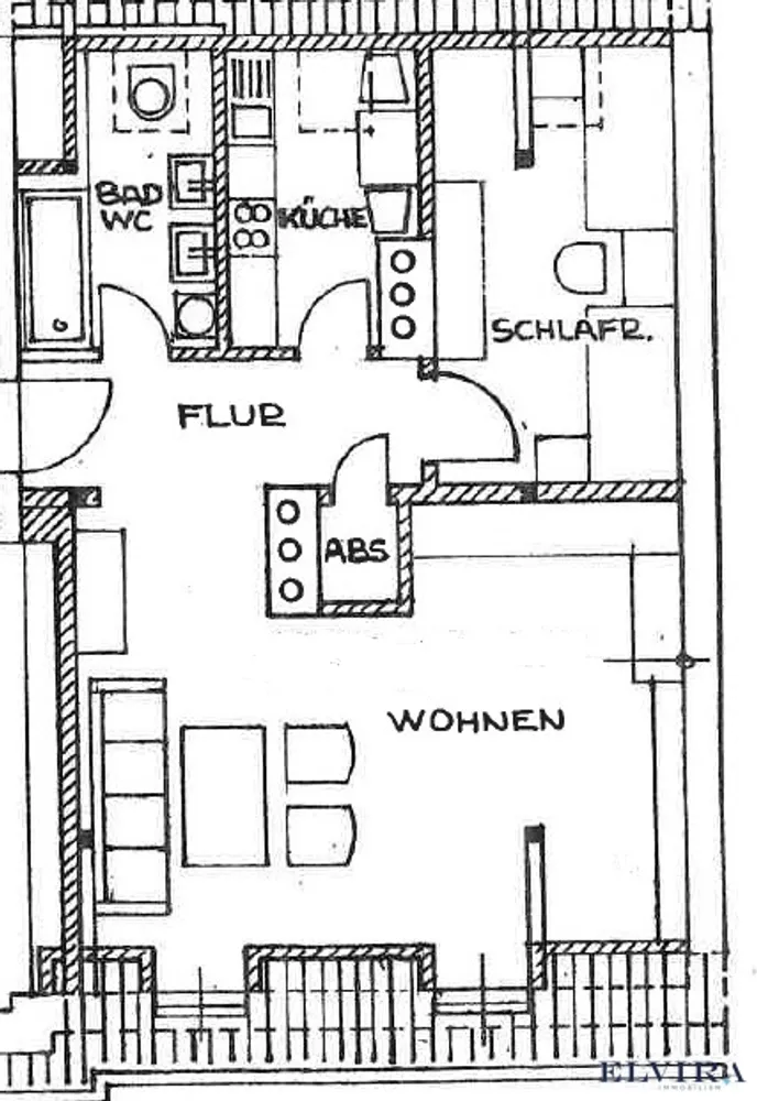 2 Zimmer Wohnung mit 60 m² in München – Bild 3
