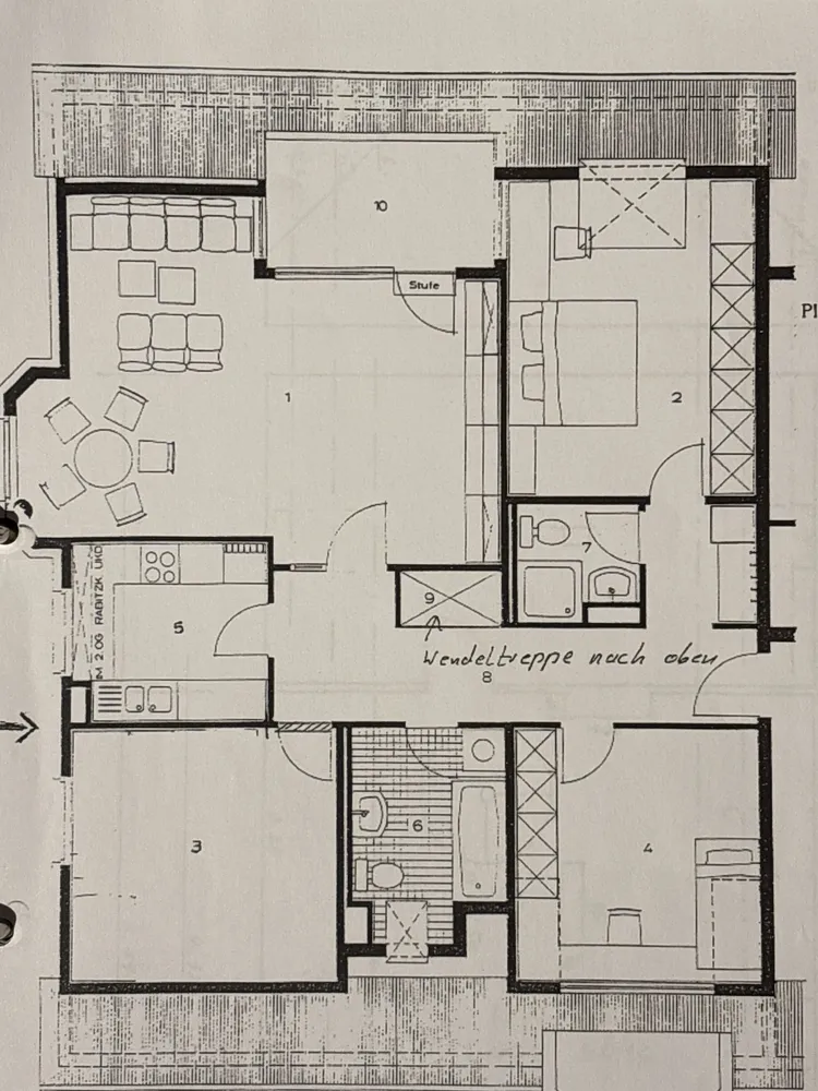 5 Zimmer Wohnung mit 135 m² in Essen – Bild 2