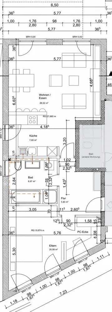 2 Zimmer Wohnung mit 75 m² in Wiesbaden – Bild 5