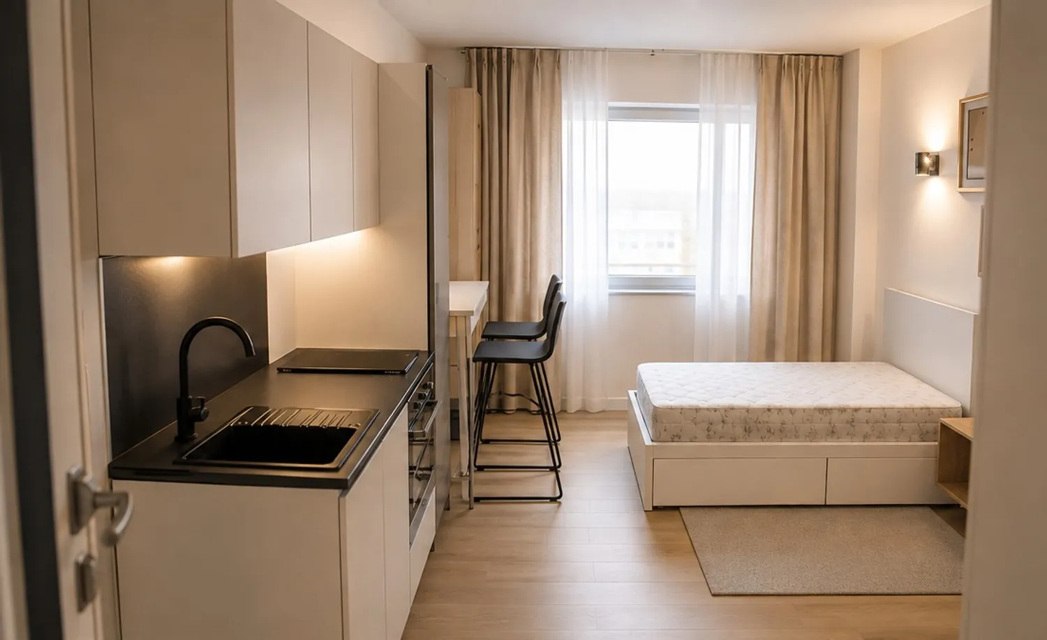 1 Zimmer Wohnung mit 21 m² in Frankfurt am Main – Bild 1