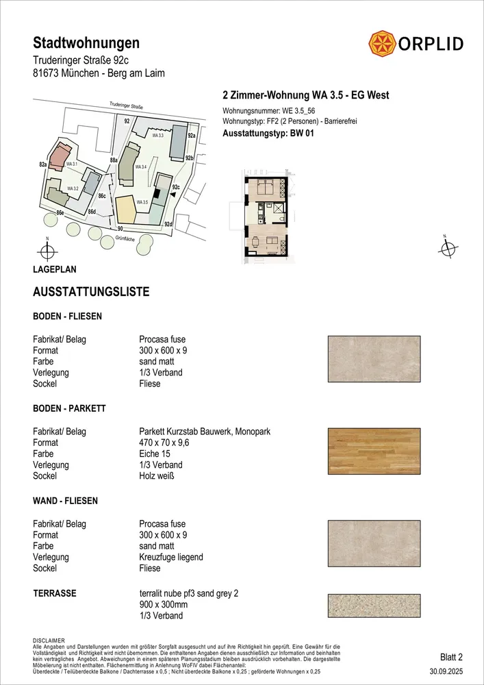 2 Zimmer Wohnung mit 51 m² in München – Bild 3