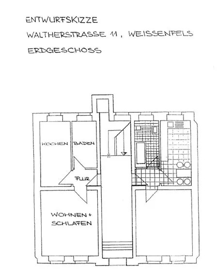 Studio mit 37 m² in Weißenfels – Bild 5