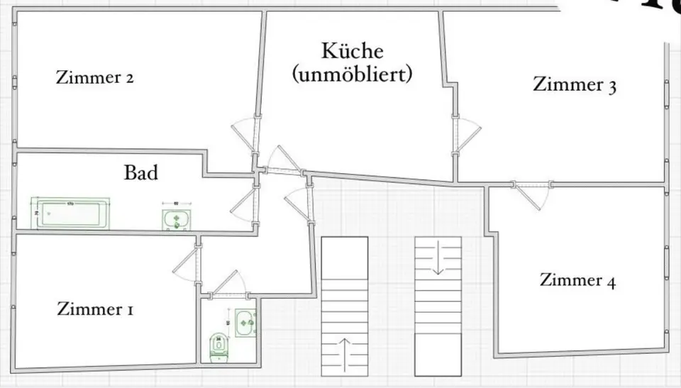 4 Zimmer Wohnung mit 89 m² in Kamenz – Bild 5