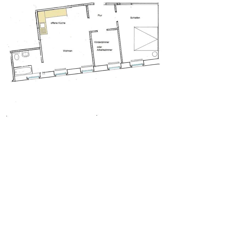 3 Zimmer Wohnung mit 49 m² in Annaberg-Buchholz – Bild 5