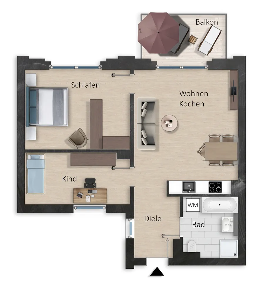 3 room apartment with 71 m² in Leipzig – Photo 8