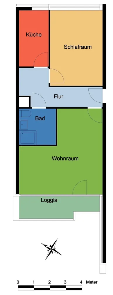 2 Zimmer Wohnung mit 61 m² in Hannover – Bild 6