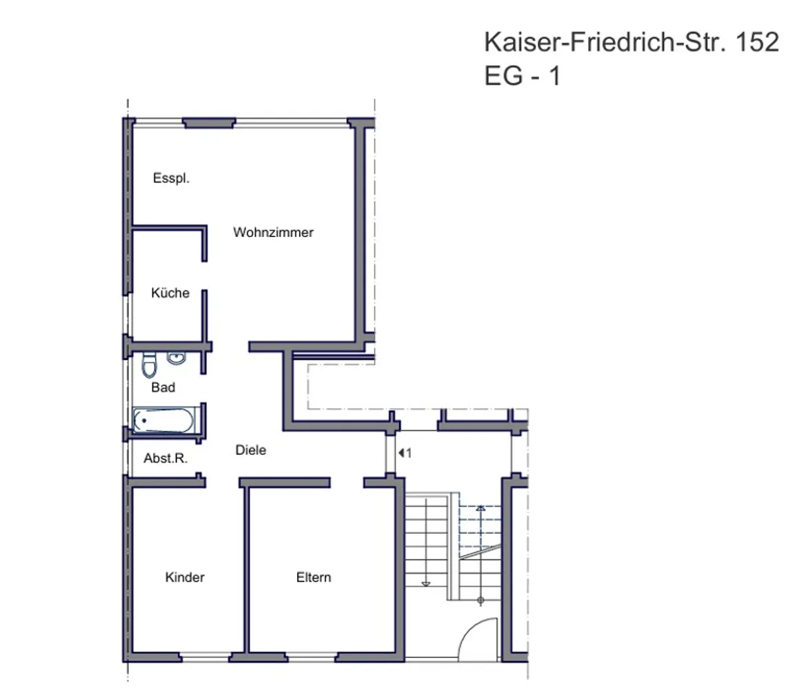 3 Zimmer Wohnung mit 73 m² in Duisburg – Bild 11