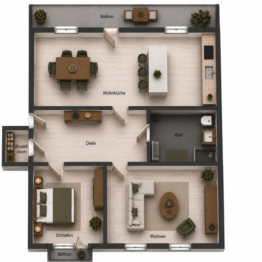 3 Zimmer Wohnung mit 77 m² in Essen – Bild 12