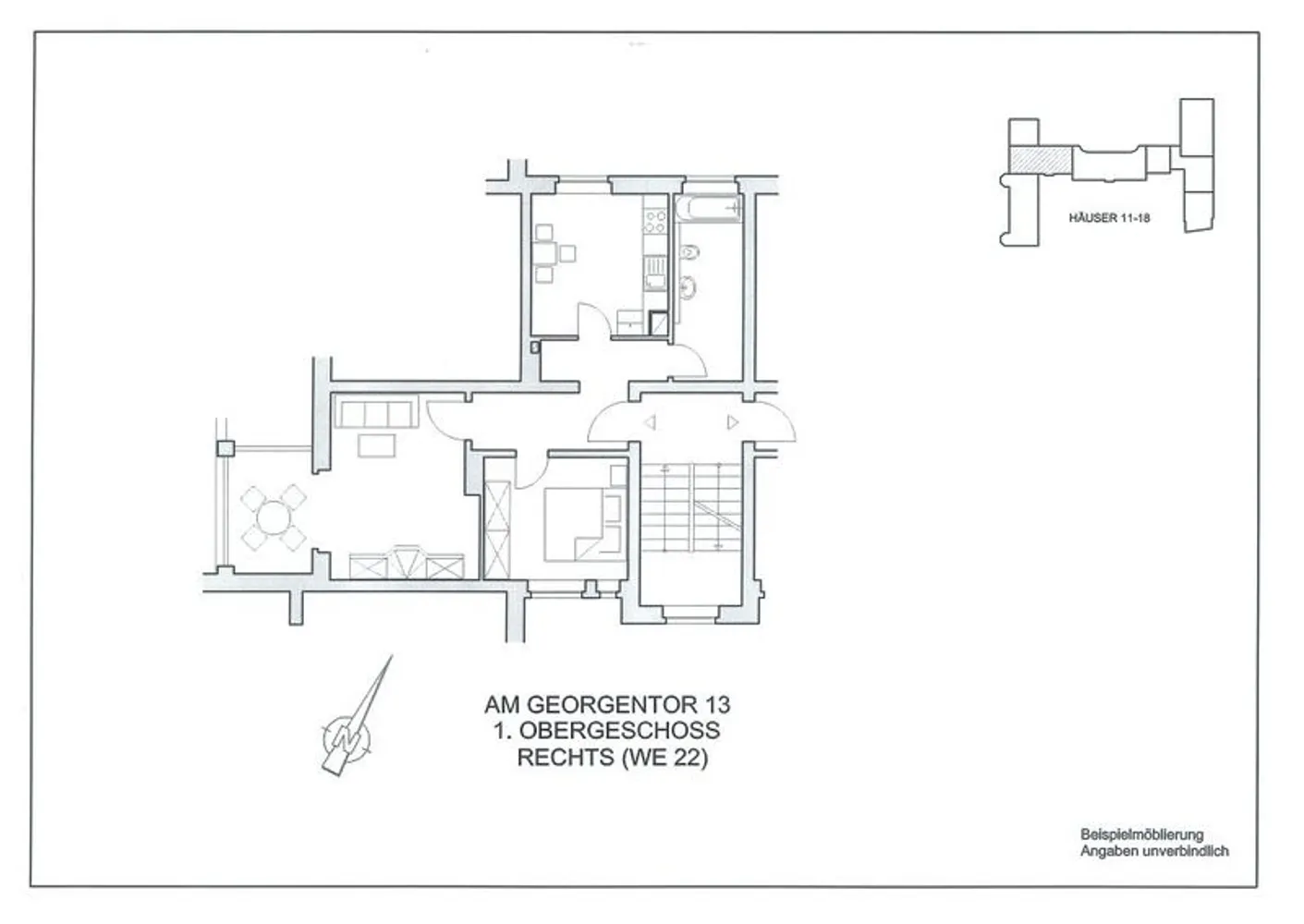 2 Zimmer Wohnung mit 57 m² in Naumburg (Saale) – Bild 8