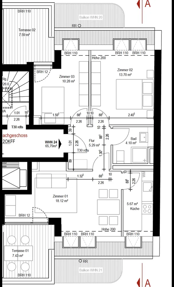 3 Zimmer Wohnung mit 65 m² in Berlin – Bild 8