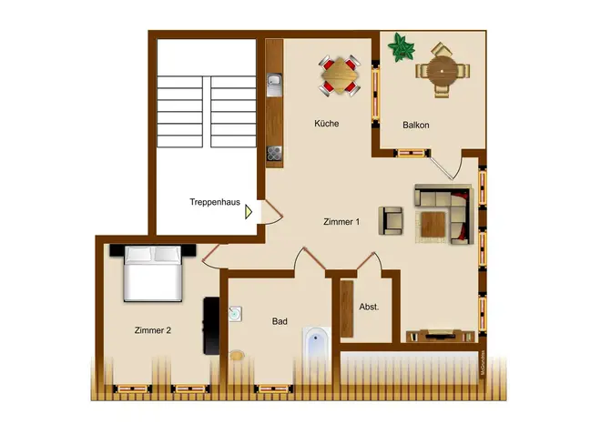 2 Zimmer Wohnung mit 85 m² in Magdeburg – Bild 6