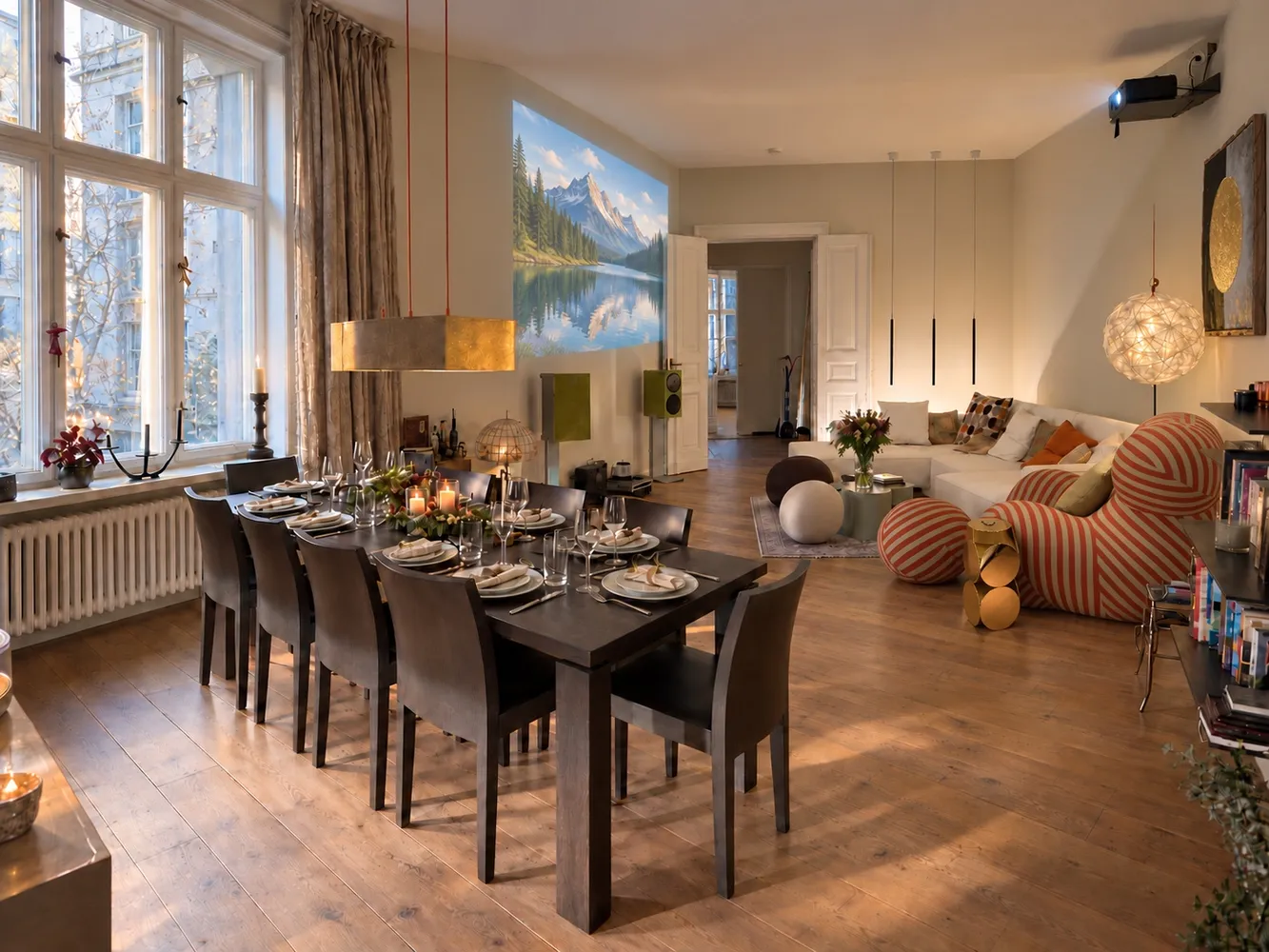 4 Zimmer Wohnung mit 161 m² in Berlin – Bild 1