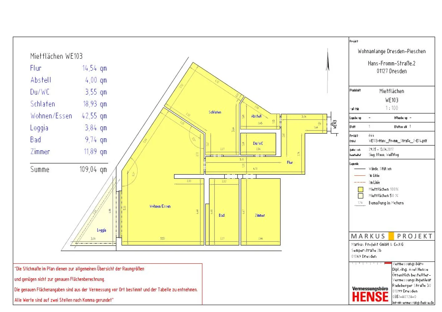 3 Zimmer Wohnung mit 109 m² in Dresden – Bild 7