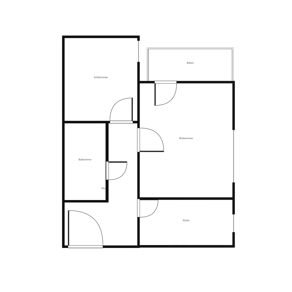 2 Zimmer Wohnung mit 48 m² in Braunschweig – Bild 6