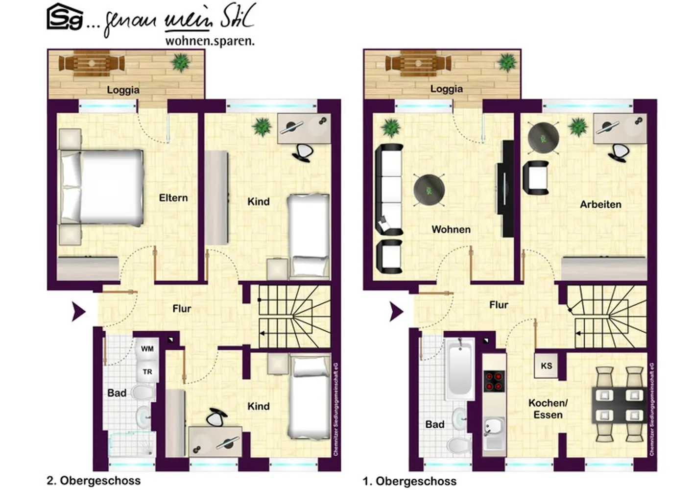 5 room apartment with 118 m² in Chemnitz – Photo 3