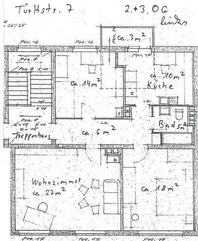3 Zimmer Wohnung mit 80 m² in Hannover – Bild 7