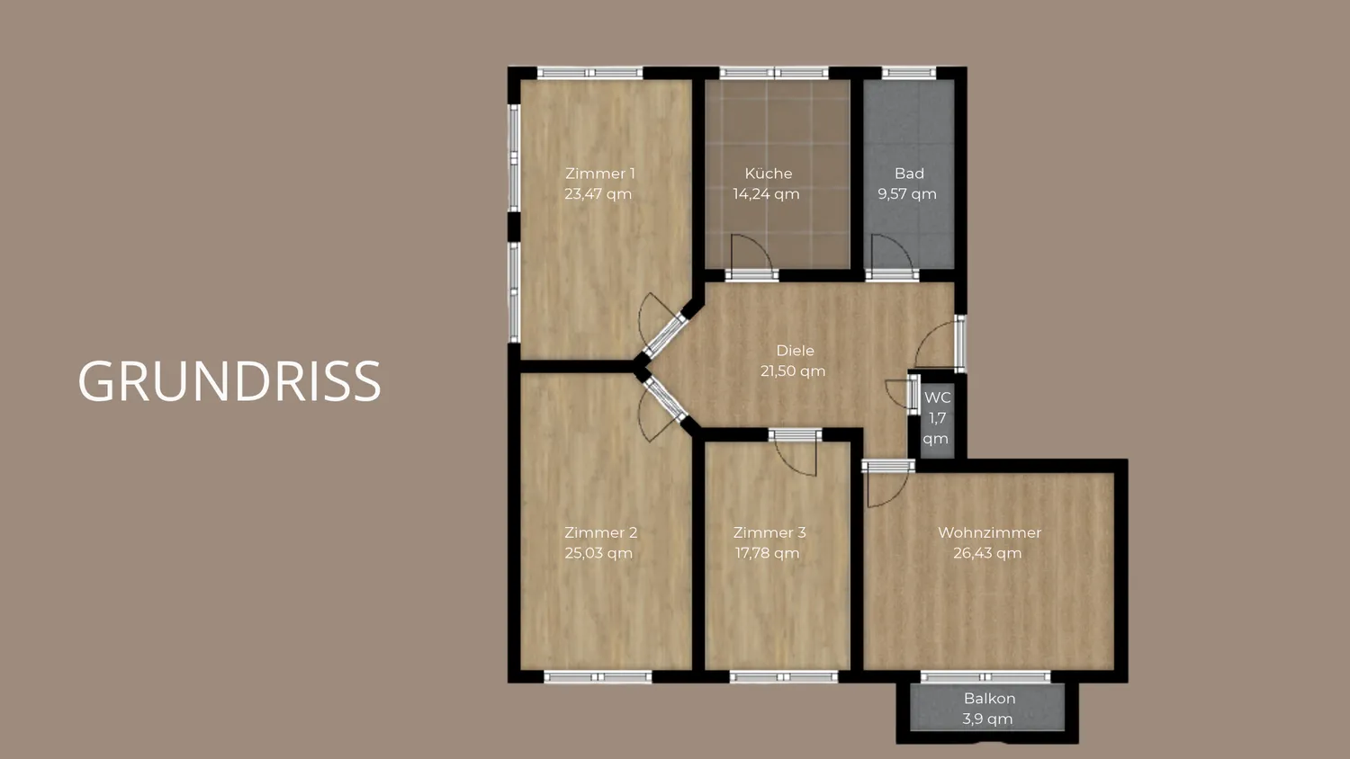 4 room apartment with 141 m² in Magdeburg – Photo 4