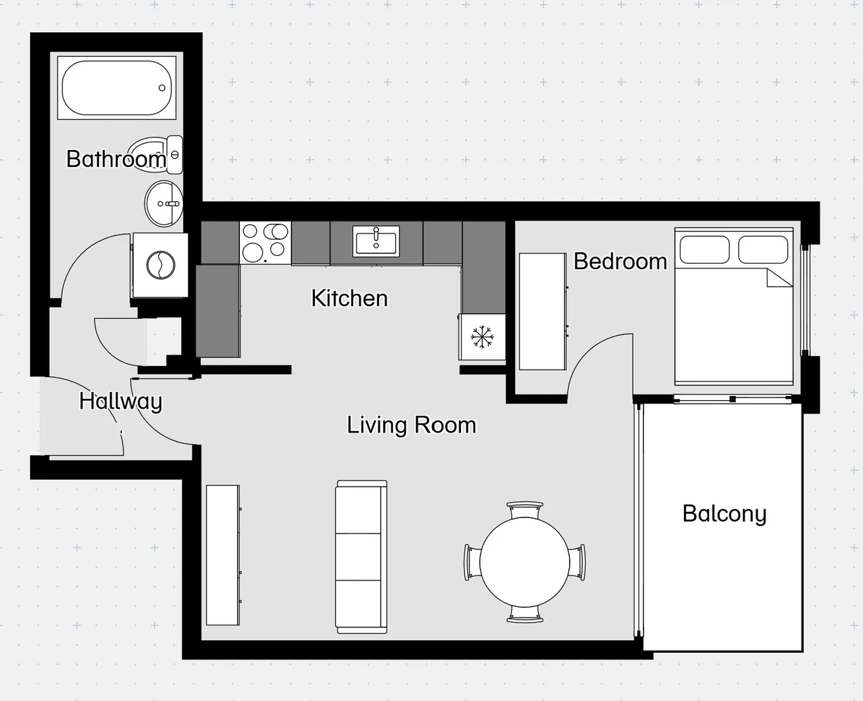 2 Zimmer Wohnung mit 43 m² in Berlin – Bild 8