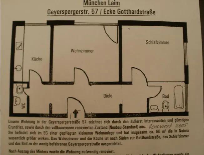 2 Zimmer Wohnung mit 50 m² in München – Bild 9