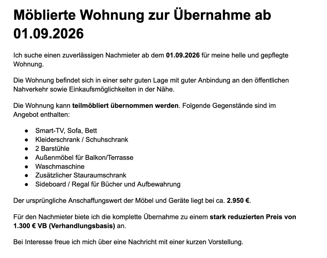 1 Zimmer Wohnung mit 32 m² in München – Bild 4