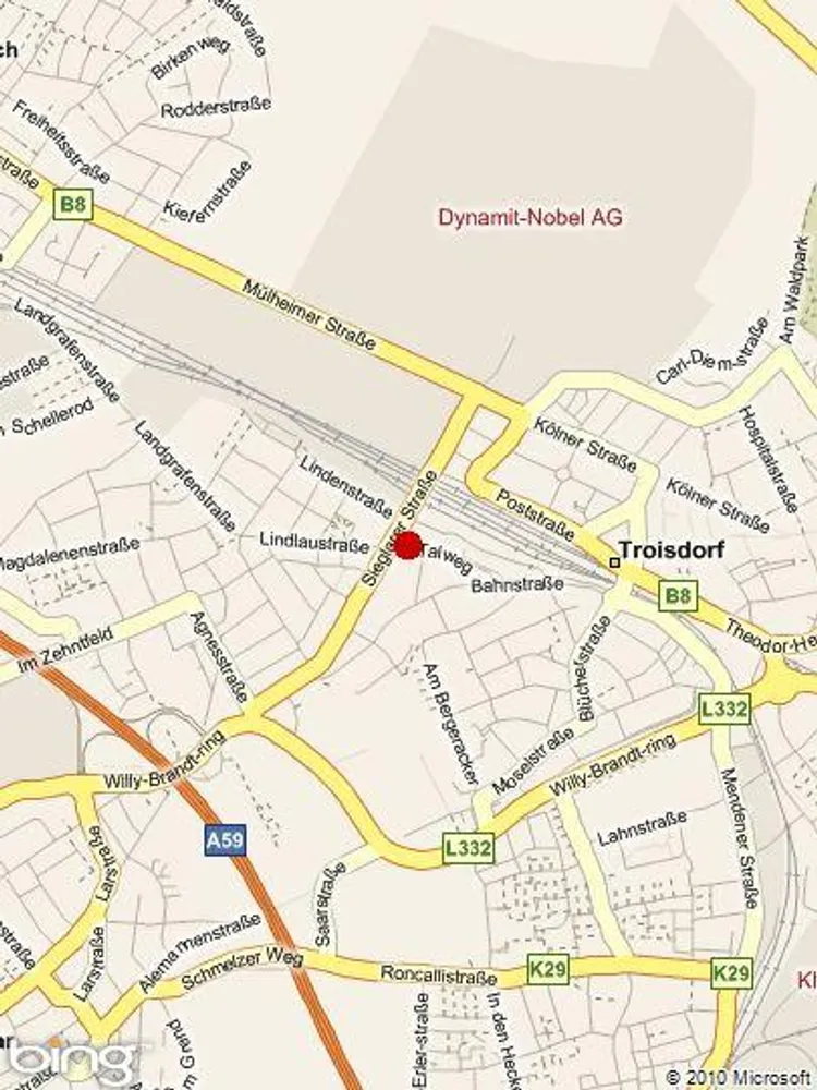 2 room apartment with 57 m² in Troisdorf – Photo 1