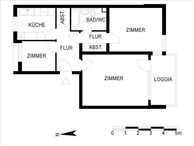 2 Zimmer Wohnung mit 65 m² in Berlin – Bild 3