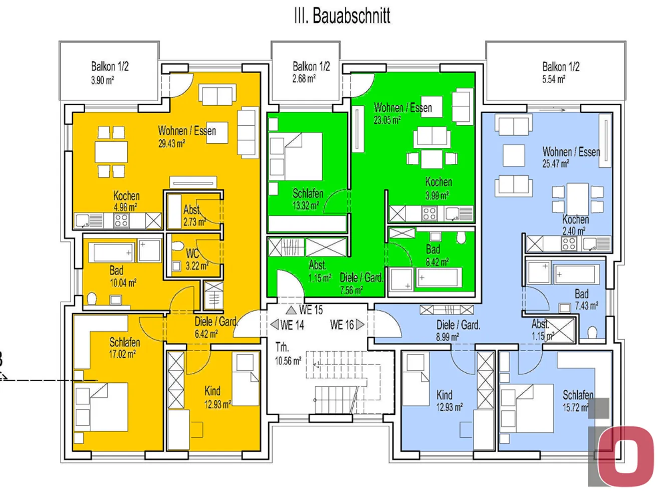 3 Zimmer Wohnung mit 99 m² in Viernheim – Bild 8