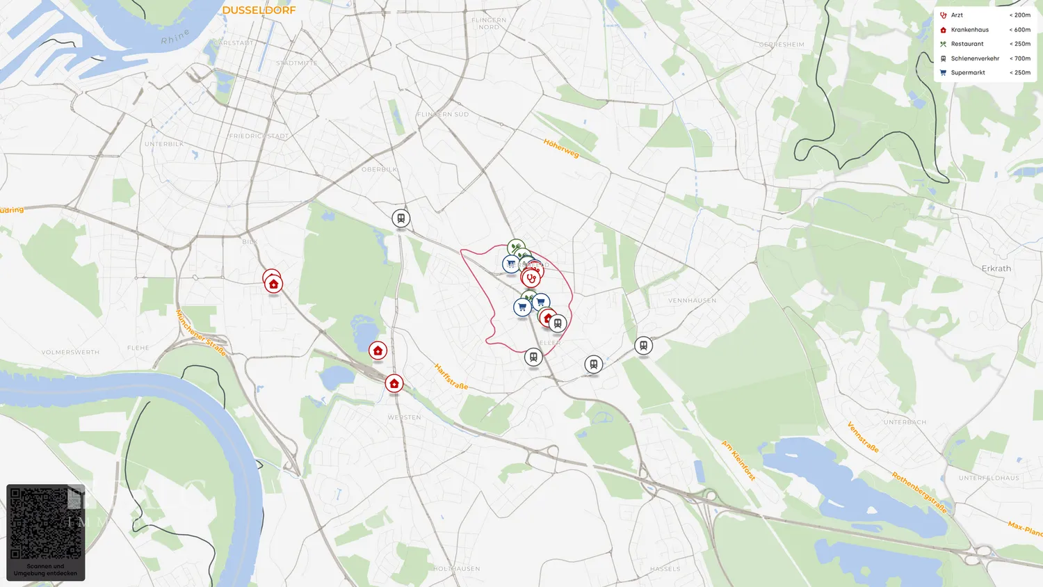 2 Zimmer Wohnung mit 82 m² in Düsseldorf – Bild 6