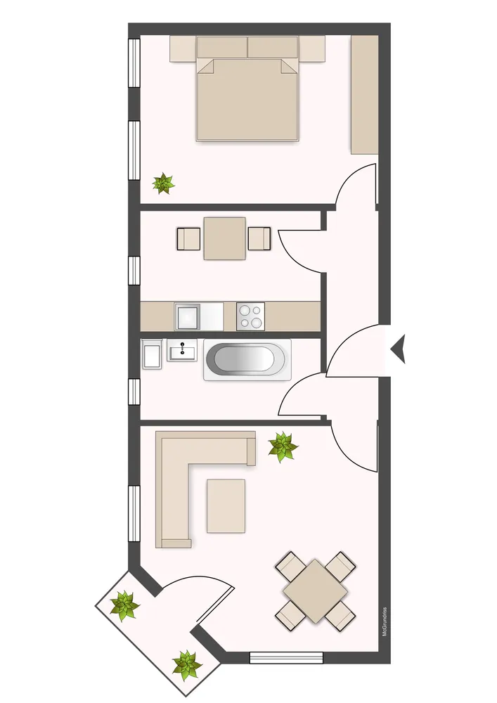2 Zimmer Wohnung mit 66 m² in Chemnitz – Bild 5