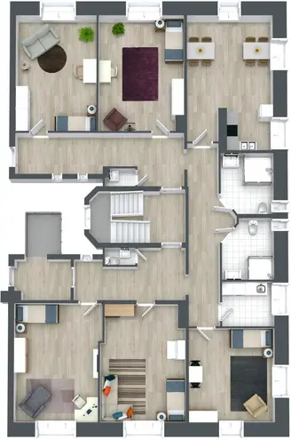 1 room apartment with 41 m² in Chemnitz – Photo 5