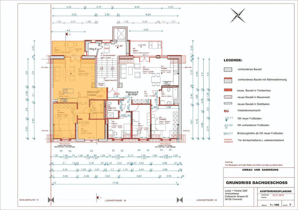 3 Zimmer Wohnung mit 73 m² in Chemnitz – Bild 5