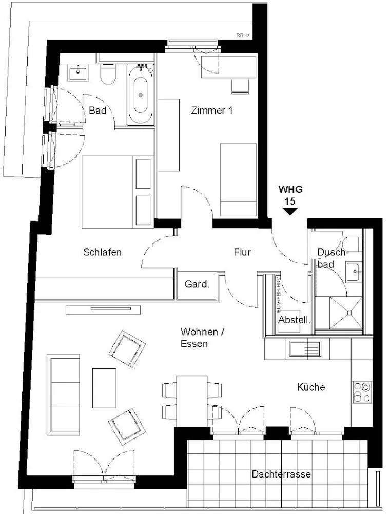 3 Zimmer Wohnung mit 83 m² in Düsseldorf – Bild 10