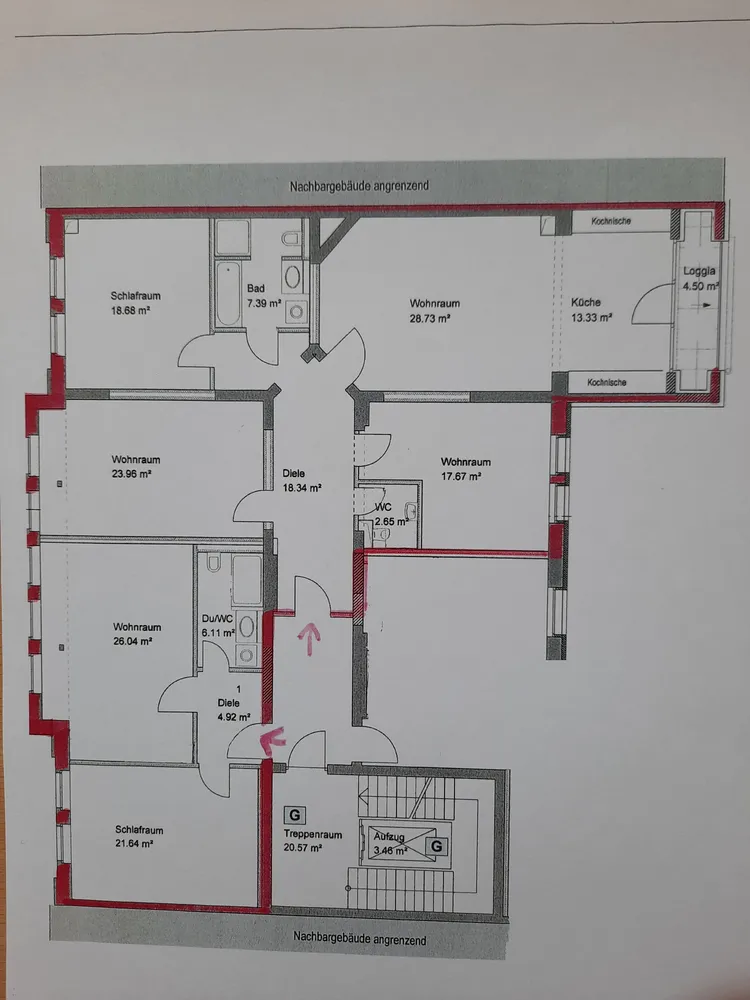 6 Zimmer Wohnung mit 191 m² in Cottbus – Bild 9
