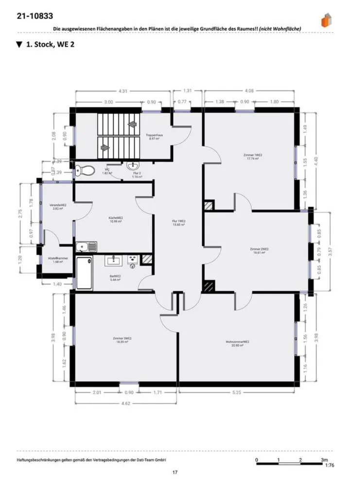 4 Zimmer Wohnung mit 110 m² in Stuttgart – Bild 2