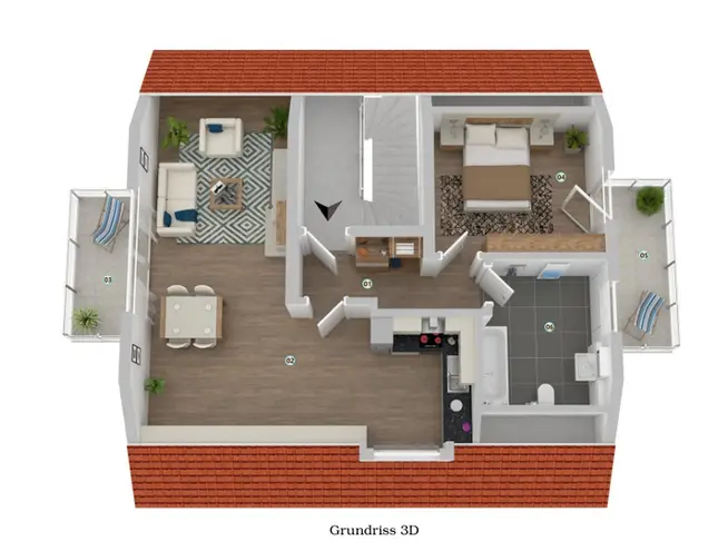 2 Zimmer Wohnung mit 63 m² in Ingolstadt – Bild 1