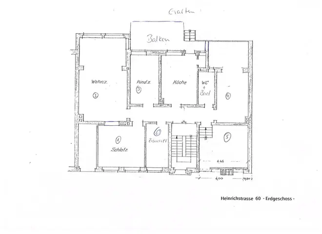 5 Zimmer Wohnung mit 135 m² in Osnabrück – Bild 3