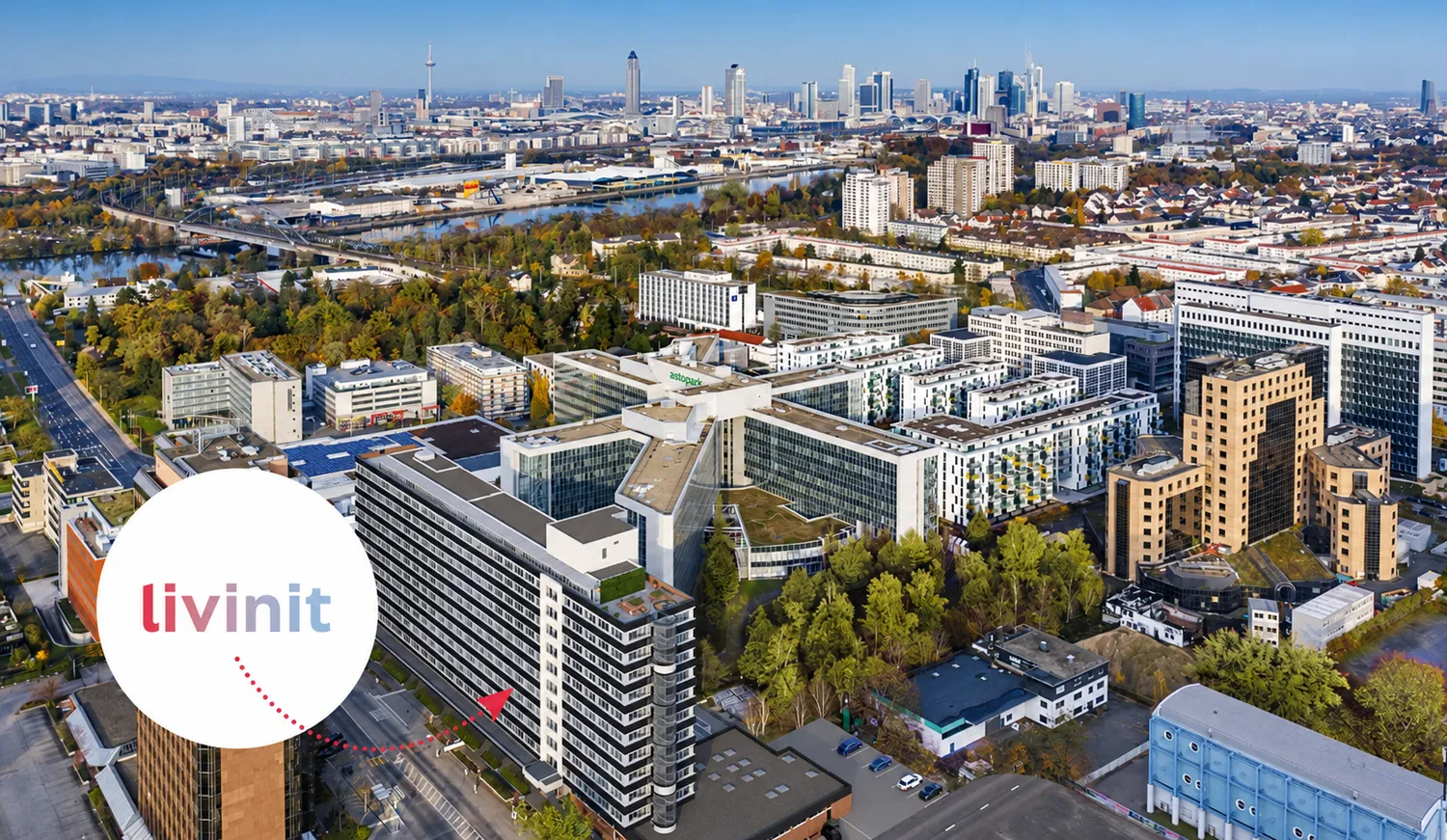 1 Zimmer Wohnung mit 22 m² in Frankfurt am Main – Bild 1