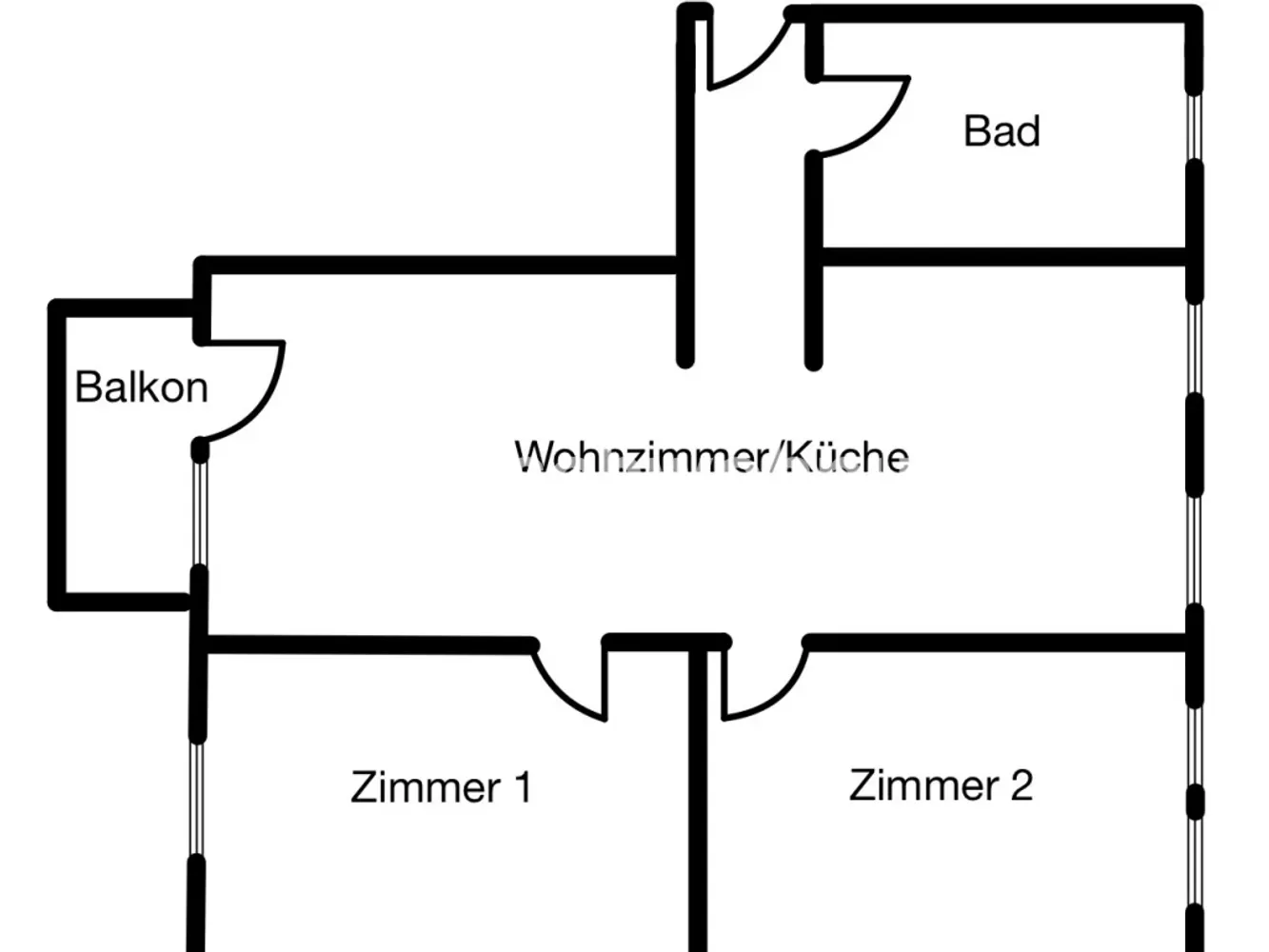 3 Zimmer Wohnung mit 80 m² in Köln – Bild 1
